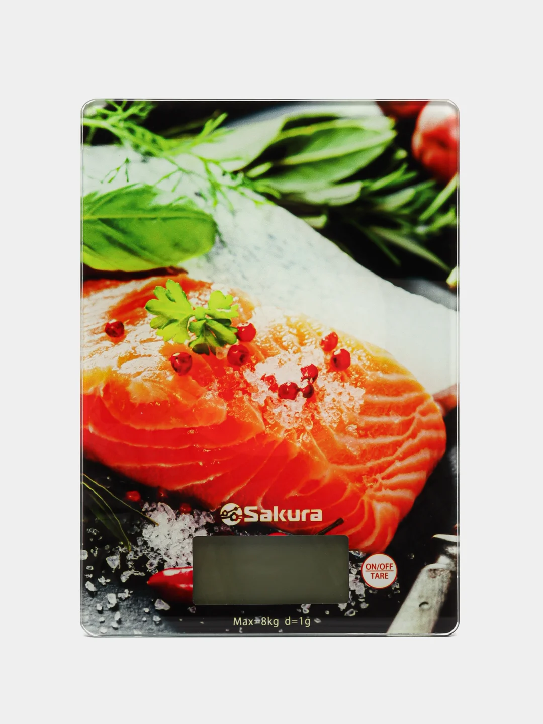 Весы кухонные Sakura SA-6075F электронные, рыба, до 8кг