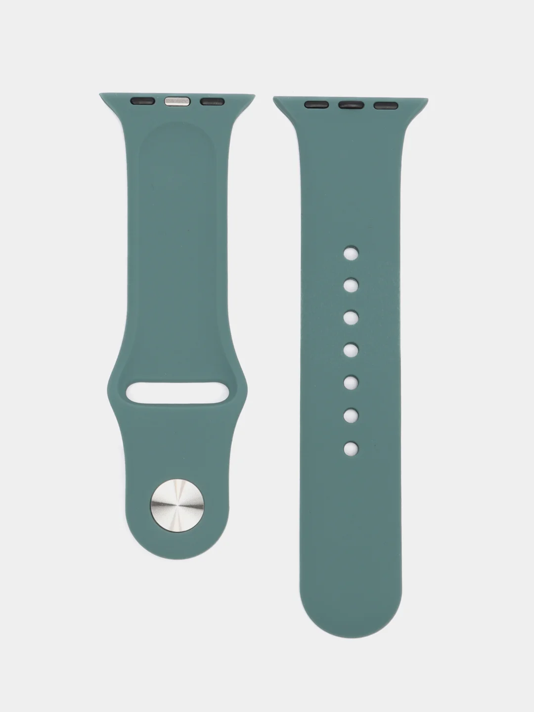 Бордовый ремешок для Apple Watch, силиконовый, 2 размера