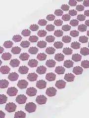 Фиолетовый массажный коврик, игольчатый, 140 колючек, аппликатор, иппликатор "Кузнецова", 28 х 64 см