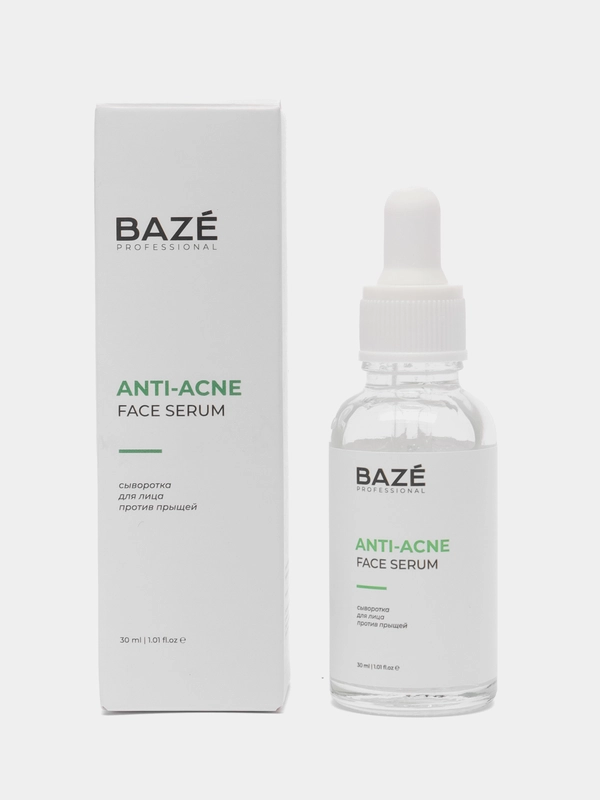 Сыворотка для лица против прыщей Baze ANTI-ACNE FACE SERUM, 30 мл