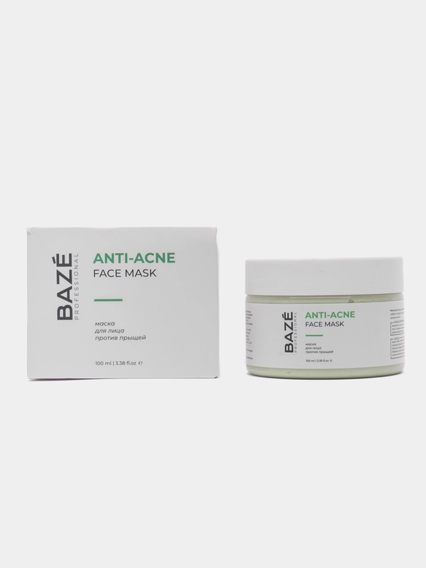 Маска для лица против прыщей Baze ANTI-ACNE FACE MASK, 100 мл