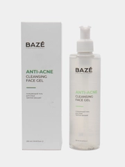 Очищающий гель для лица против прыщей Baze ANTI-ACNE CLEANSING FACE GEL, 250 мл