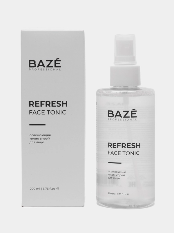 Освежающий тоник-спрей для лица Baze REFRESH FACE TONIC, 200 мл