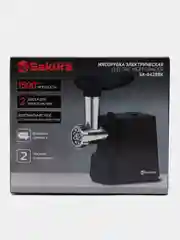 Мясорубка Sakura SA-6429BK 1500Вт реверс +компл нас