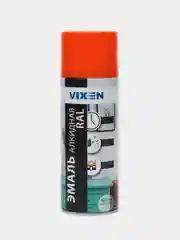 Оранжевый эмаль аэрозоль, универсальная, алкидная, VIXEN, RAL 2004, оранжевая, 520 мл