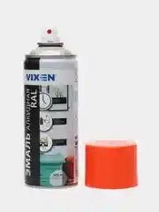 Оранжевый эмаль аэрозоль, универсальная, алкидная, VIXEN, RAL 2004, оранжевая, 520 мл