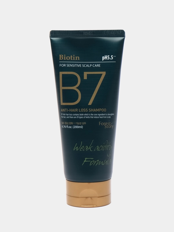 Шампунь против выпадения волос с биотином, B7 Anti-Hair Loss Shampoo, 200 мл