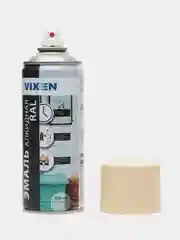 Слоновая кость эмаль аэрозоль, универсальная, алкидная, VIXEN, RAL 1015, светлая, слоновая кость, 520 мл