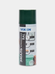 Эмаль аэрозоль, универсальная, алкидная, VIXEN, RAL 6005, зеленый мох, 520 мл