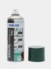 Эмаль аэрозоль, универсальная, алкидная, VIXEN, RAL 6005, зеленый мох, 520 мл