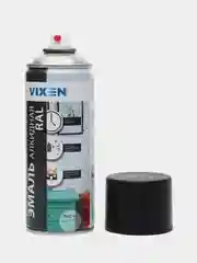 Эмаль аэрозоль, универсальная, алкидная, VIXEN, RAL 9005, черная-матовая, 520 мл