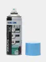 Голубой эмаль аэрозоль, универсальная, алкидная, VIXEN, RAL 5012, голубая, 520 мл