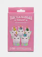 Розовый пасхальный набор для украшения яиц