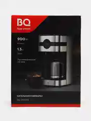 Черный капельная кофеварка BQ CM2002, АНТИКАПЕЛЬНЫЙ МЕХАНИЗМ, LED ДИСПЛЕЙ, 900 Вт