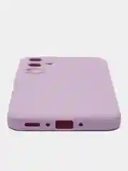 Лавандовый чехол Samsung Galaxy A35 / Самсунг Галакси А35 силиконовый, цветной, матовый