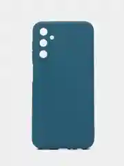 Синий чехол Samsung Galaxy A25 / Самсунг Галакси А25 силиконовый, цветной, матовый