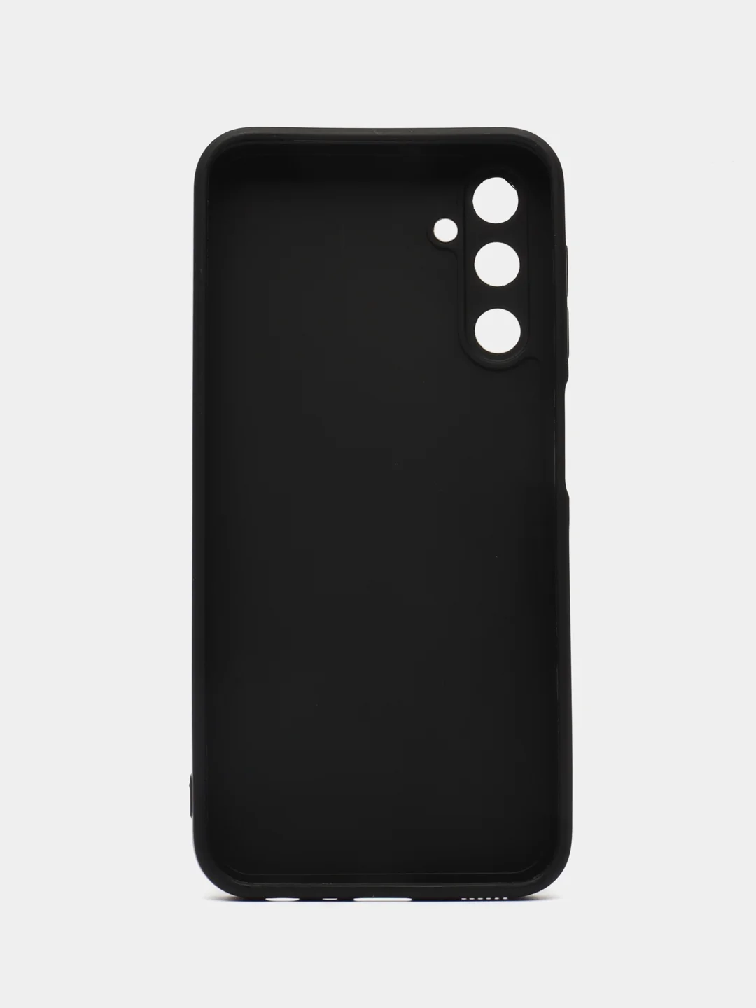 Угольный чехол Samsung Galaxy A25 / А24 Самсунг Галакси А25, черный, силиконовый