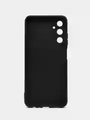 Угольный чехол Samsung Galaxy A05s / Самсунг Галакси А05c, черный, силиконовый