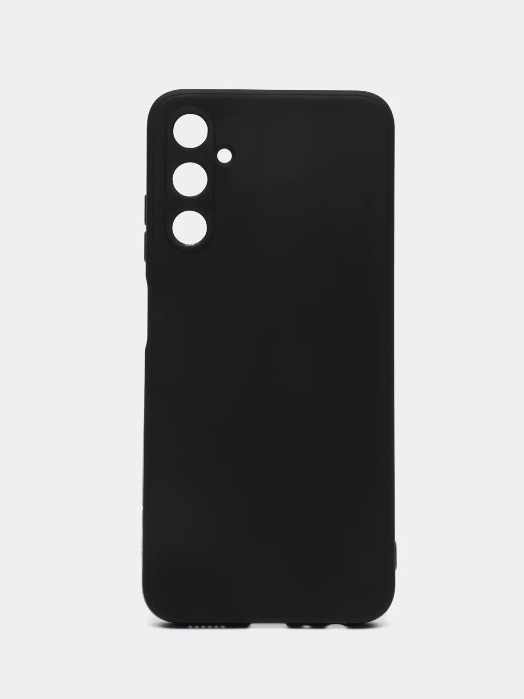Угольный чехол для Samsung Galaxy A05s / Самсунг А05c, силиконовый, матовый