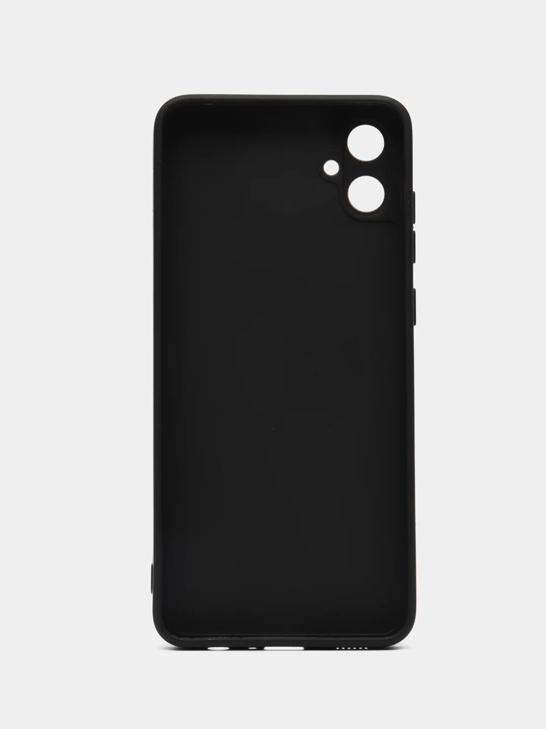 Угольный чехол Samsung Galaxy A05 / Самсунг Галакси А05, черный, силиконовый