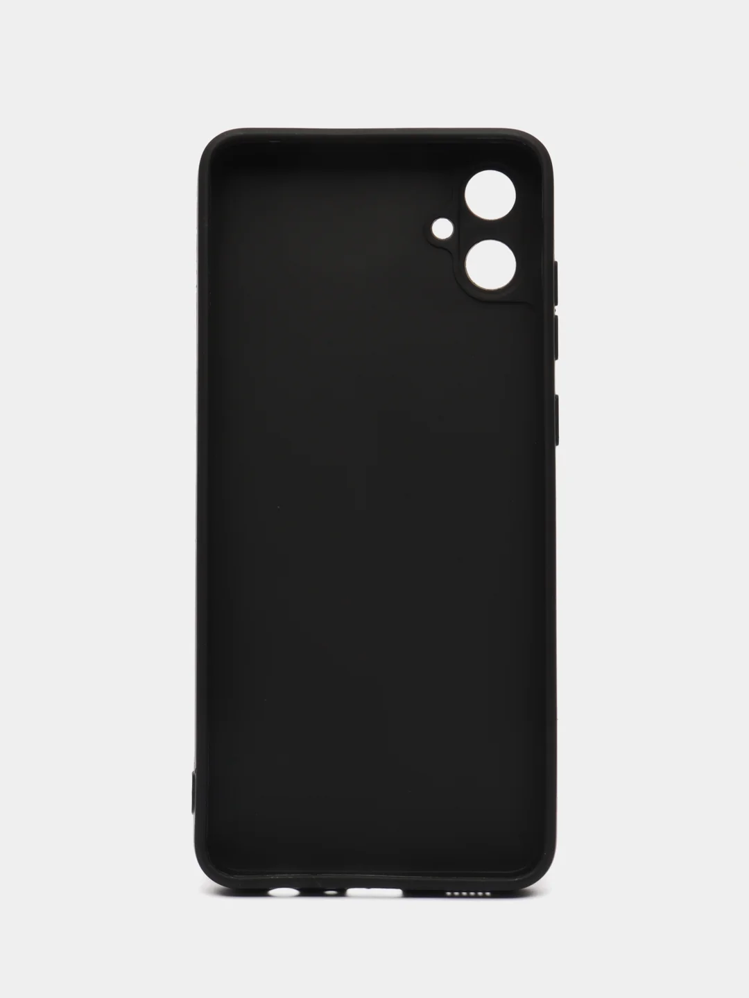 Угольный чехол для Samsung Galaxy A05 / Самсунг А05, силиконовый, матовый