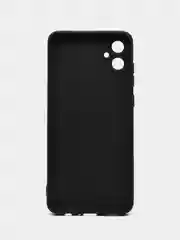 Угольный чехол для Samsung Galaxy A05 / Самсунг А05, силиконовый, матовый