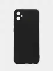 Угольный чехол для Samsung Galaxy A05 / Самсунг А05, силиконовый, матовый
