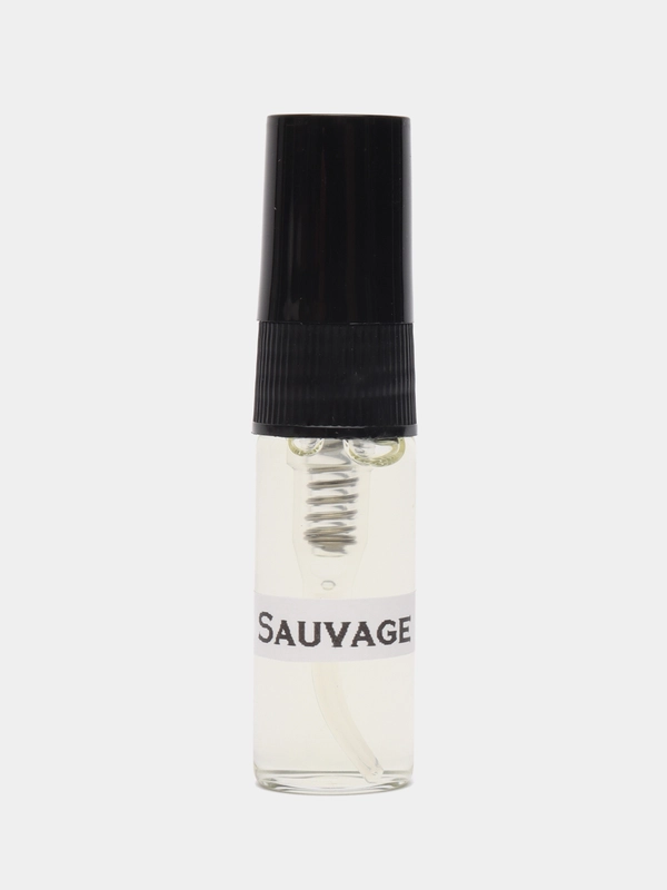 Духи масляные мужские по мотивам аромата Dior Sauvage (Диор Саваж) пробник спрей 3 мл