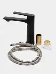 Серый металлик cмеситель для раковины Faucet, смеситель для ванной комнаты, кран в туалет
