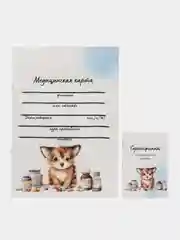 Медицинская карта ребенка 026/у с сертификатом в дет.сад и школу