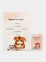 Медицинская карта ребенка 026/у с сертификатом в дет.сад и школу
