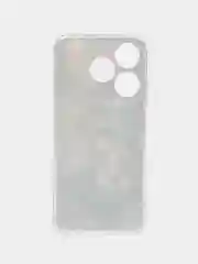 Хром чехол Tecno Spark 10 / 10C, Спарк 10С с рисунком / принтом