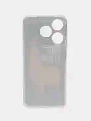 Черный чехол Tecno Spark 10 / 10C, Спарк 10С с рисунком / принтом