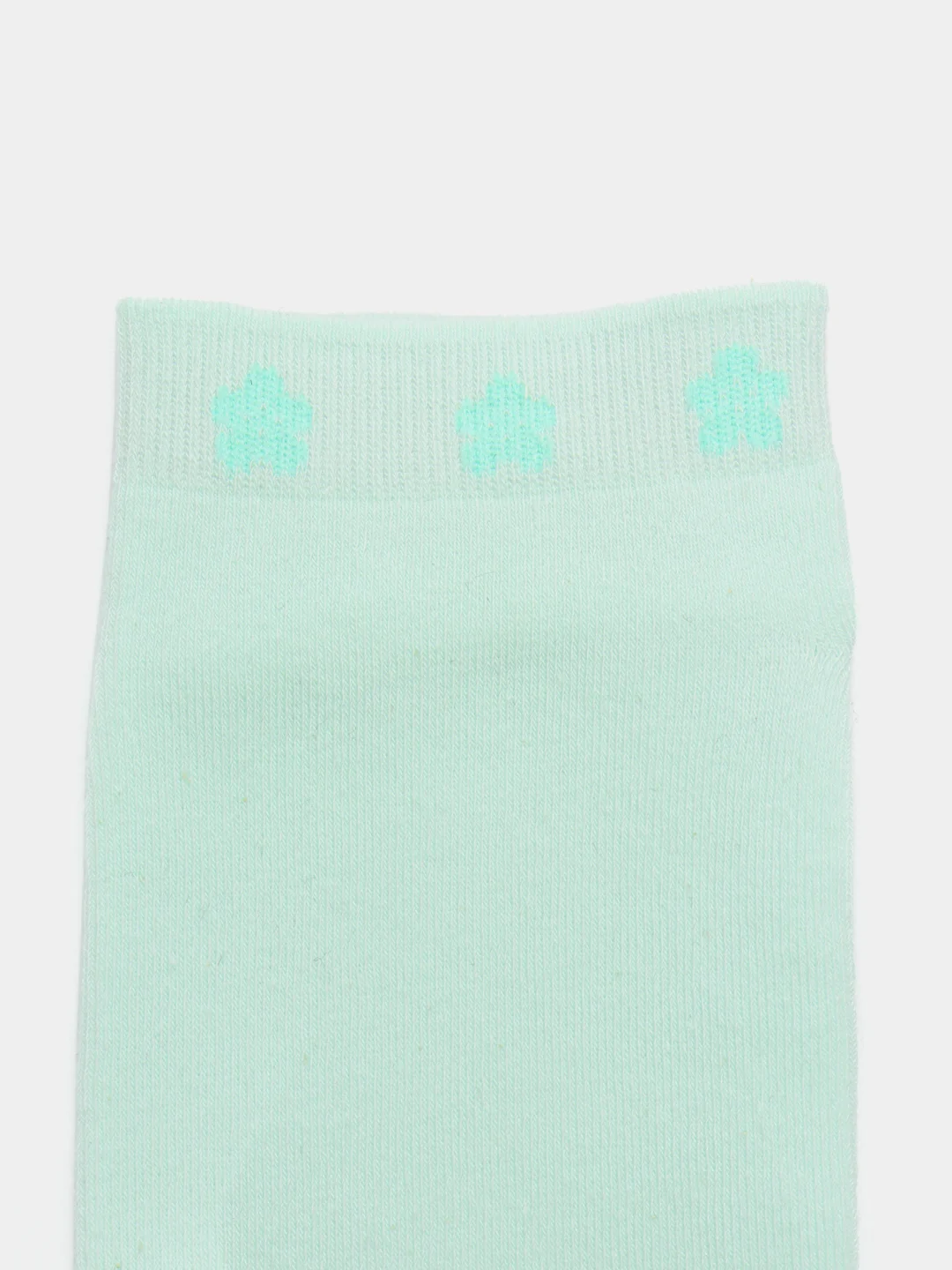 Бирюзовый женские короткие носки