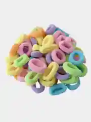 Разноцветный резинки для волос маленькие, 2 см