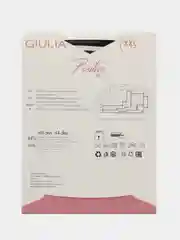 Карамельный колготки женские Giulia POSITIVE FIT 40 COMFORT больших размеров