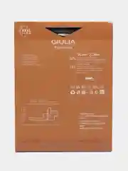 Черный колготки женские Giulia POSITIVE STYLE 20 COMFORT больших размеров