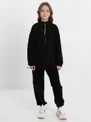 Черный спортивный костюм для девочки