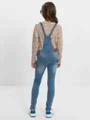 Джинсовый комбинезон