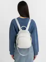 Белый сумка рюкзак женский