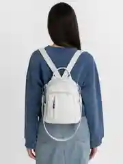 Белый сумка рюкзак женский