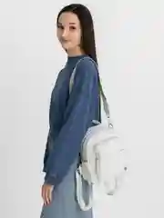 Белый сумка рюкзак женский