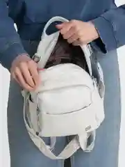 Белый сумка рюкзак женский