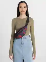 Красный сумка поясная для бега