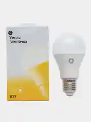 Умная лампочка Яндекс с Алисой, цоколь E27, белая