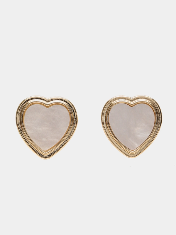 Серьги, сережки, серьги с сердцем, гвоздики
