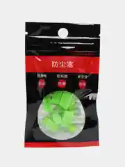 Зеленый заглушки для ноутбука пылезащитные/ набор из 16 штук для USB-разъемов