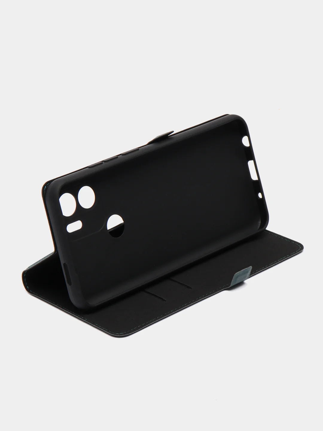 Чехол-книжка Krutoff Eco Book для Xiaomi Redmi A1+/A2+/Poco C51 зелёный опал