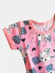 Конфетный детское летнее платье для девочки с коротким рукавом, трикотажное, хлопковое