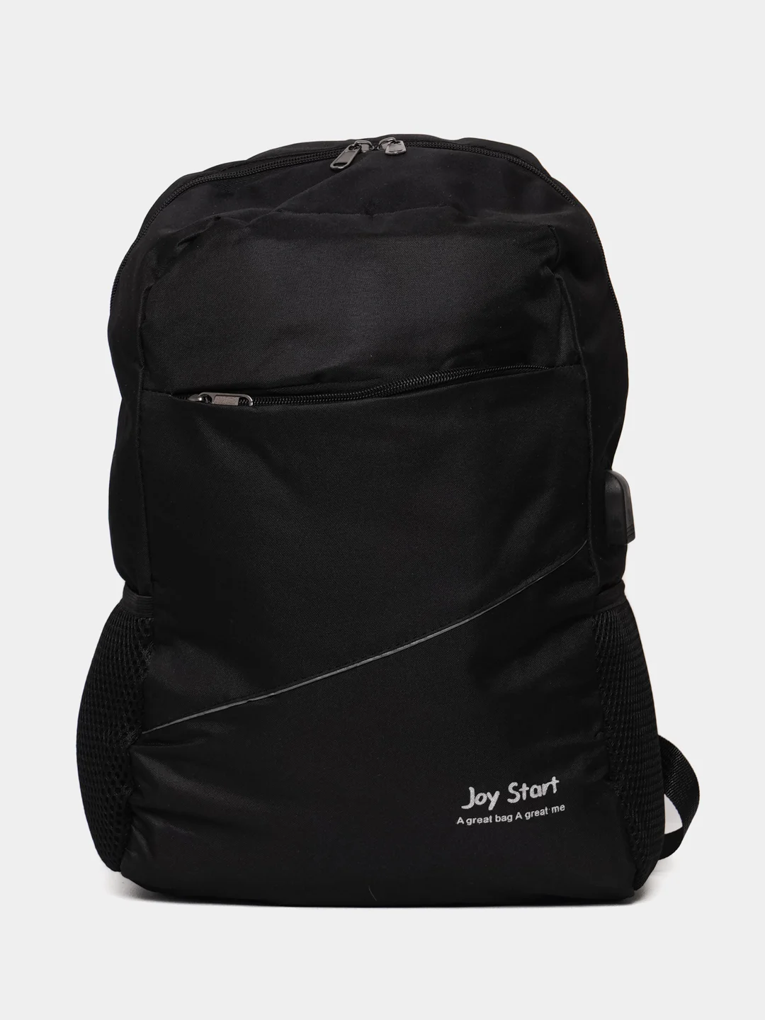 Черный trendd / Рюкзак универсальный 3в1 Unisex Slim мужской/женский с выходом USB
